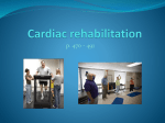 Cardiac rehabilitation