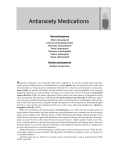 Antianxiety Medications