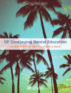 UF Continuing Dental Education