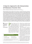 A Stepwise Approach to the Interpretation of Pulmonary Function Tests