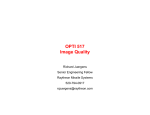 OPTI 517 Image Quality