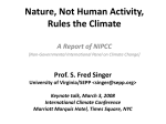 Nature, Not Human Activity, Rules the Climate A Report of NIPCC