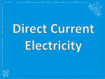 Measure of electric current