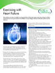 Exercising with Heart Failure