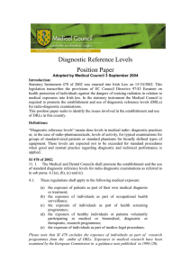 Diagnostic Reference Levels