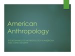 American Anthropology