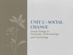 What is Social Change? - Challenge and Change in Society