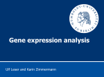 Gene expression analysis