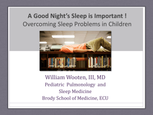 Pediatric Sleep 2