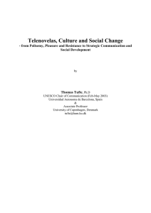 Telenovelas, Culture and Social Change