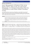 Early Management of Patients With Acute Heart Failure: State of the