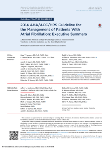 2014 AHA/ACC/HRS Guideline for the Management of Patients With