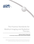 Practice Standards for Medical Imaging and Radiation