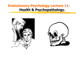 Health and Psychopathology