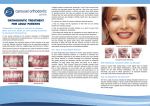 orthodontic treatment for adult patients