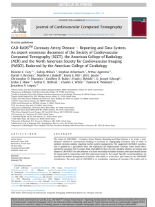 CAD-RADS™ Coronary Artery Disease