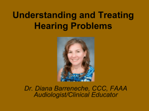 Understanding and Treating Hearing Problems Dr