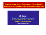 Dagar-Env Law Environmental Issues: Environment Protection Act