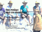the public and its disasters