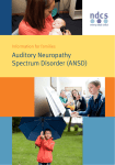 Auditory Neuropathy Spectrum Disorder (ANSD)