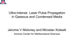 Ultrafast Nonlinear Optics - University of Arizona Math