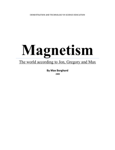 Magnetism - WordPress.com