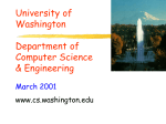 PowerPoint - Ed Lazowska - University of Washington