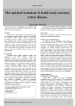 The optimal treatment of multivessel coronary artery disease