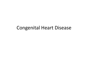 Congenital Heart Disease