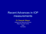 Recent Advances in IOP measurements