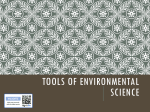 Tools of Environmental Science c 2