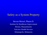 Safety as a System Property