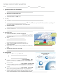 Cloud Types, Formation and the Water Cycle Guided Notes