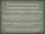 264: Treatment of Keratoconus Using Riboflavin