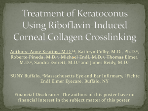 264: Treatment of Keratoconus Using Riboflavin