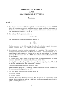 thermodynamics and statistical physics