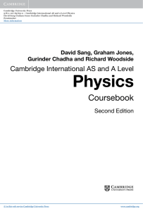 Cambridge International AS and A Level Physics - Beck-Shop