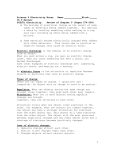 Science 9 Electricity Notes