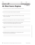 Air Mass Source Regions