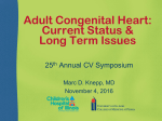 Adult Congenital Heart PatientsLookup