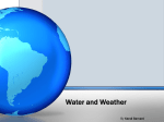 Water and Weather