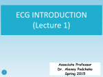 ECG INTRODUCTION (Lecture 1)