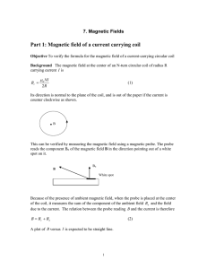 7. Magnetic Fields