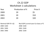 2. Worksheet 1 Calculations key