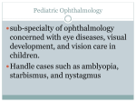 Ophthalmology project