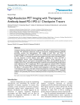 Theranostics High-Resolution PET Imaging with Therapeutic