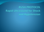 RUSH PROTOCOL Rapid Ultrasound for Shock and Hypotension