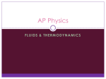 Fluids and Thermo powerpoint
