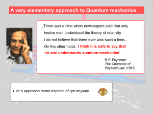 Brief introduction to quantum mechanics