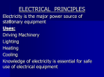 ELECTRICAL PRINCIPLES